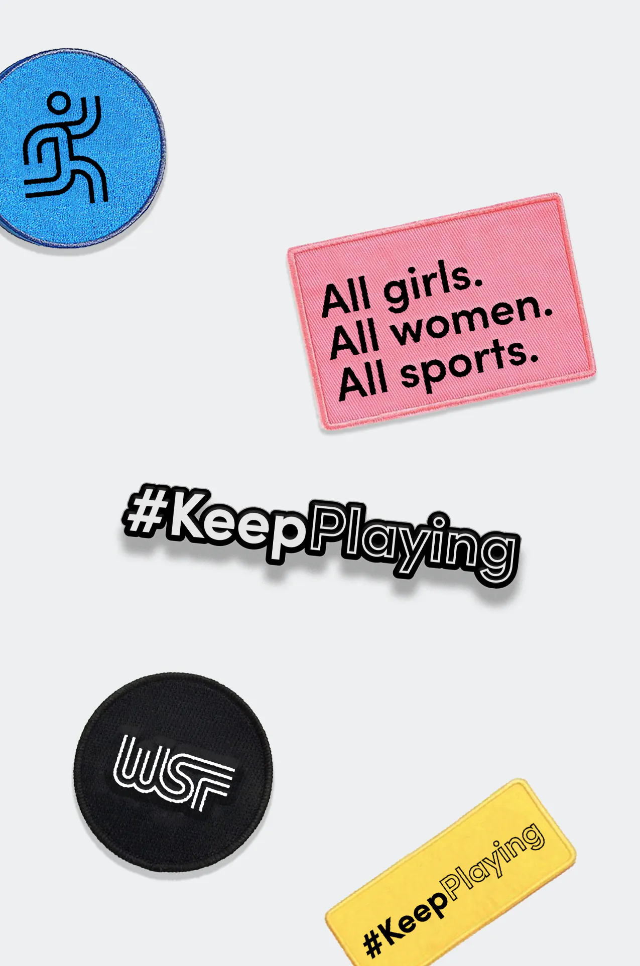 Women's Sports Foundation brand graphics system